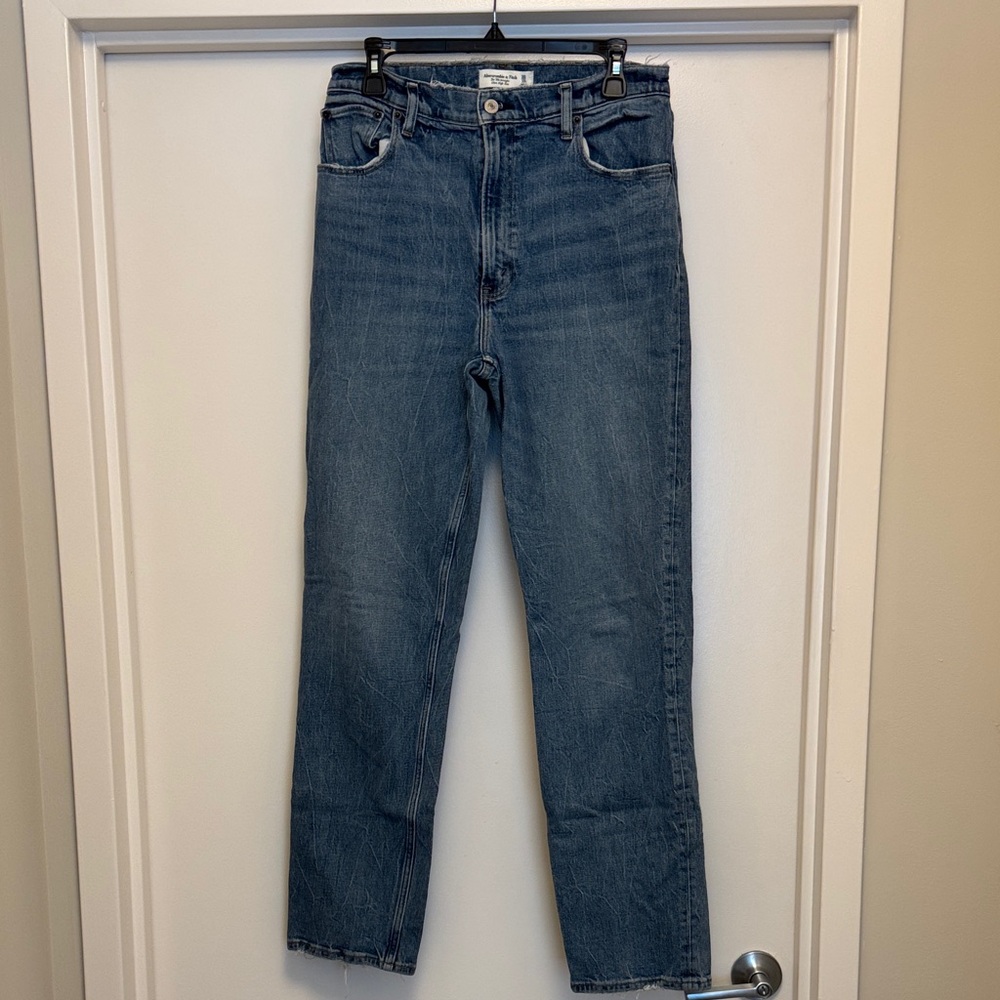Abercrombie & Fitch 90s Straight Ultra High Rise